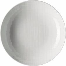 Rosenthal Mélytányér Rosenthal Mesh 19 cm, fehér tányér és evőeszköz