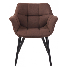  Roseville étkezőszék szövet barna 318305 bútor