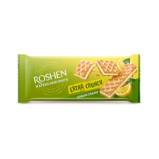  Roshen Extra Crunch Citrom ízesítésű krémmel töltött ostya - 142g csokoládé és édesség