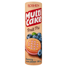 Roshen Multi Cake Áfonyás krémmel töltött keksz 180g csokoládé és édesség