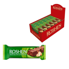  Roshen tejcsokoládé szelet földimogyorós - 29 g csokoládé és édesség