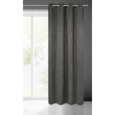  Rossie sötétítő függöny melange szövetből Grafit 135x250 cm lakástextília