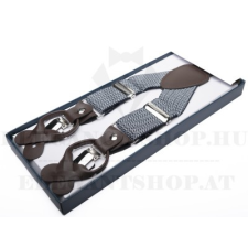  Rossini 2 in 1 férfi nadrágtartó - Kék mintás ajándéktárgy