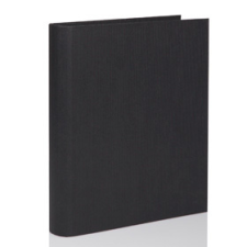 Rössler Papier GmbH and Co. KG Rössler Soho gyűrűskönyv (A4, 2,5 cm, 2 gyűrűs) fekete mappa