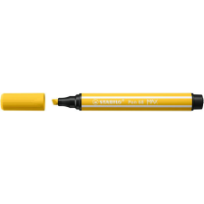  Rostirón, 1-5 mm, vágott hegy, STABILO &quot;Pen 68 MAX&quot;, sárga filctoll, marker