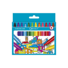  Rostirón, filctoll készlet, Connect Jumbo 12 klf. Szín filctoll, marker