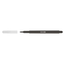  Rostirón, filctoll vízbázisú ico 300 fekete filctoll, marker