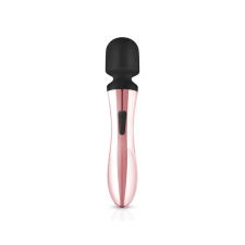 Rosy Gold Wand Curve - akkus, masszírozó vibrátor (rosegold) vibrátorok