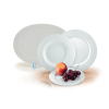 ROTBERG Desszertes tányér,ROTBERG, fehér, 19 cm, 6db-os szett, 