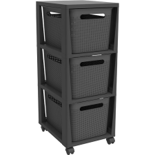 Rotho Brisen 3 x 16L - antracit bútor