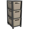 Rotho Brisen 3 x 16L - antracit /cappucino