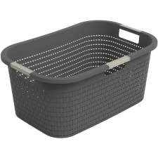 Rotho Country szennyeskosár 40 L - antracit bútor