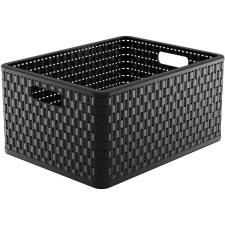 Rotho Country Tárolódoboz, 28 l, antracit bútor