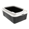  Rotho Eco bonnie macska WC, 30 L - fekete/fehér