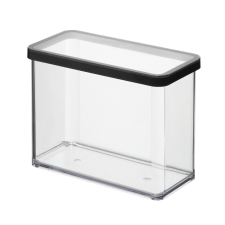  Rotho Loft műanyag konyhai tárolódoboz 2,1 L - fekete konyhai eszköz