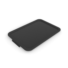 Rotho Rotho Albris tető a 45 literes műanyag tároló dobozhoz - fekete bútor