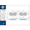 Rotinger fékbetétkészlet, tárcsafék ROTINGER RT 1PD27620