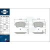 Rotinger fékbetétkészlet, tárcsafék ROTINGER RT 2PD18650