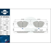 Rotinger fékbetétkészlet, tárcsafék ROTINGER RT 2PD20910
