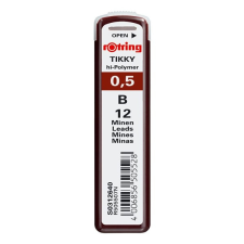 Rotring 0,5mm B 12db-os nyomósirón betét nyomósirón, rotring betét