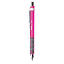 Rotring Golyóstoll, 0,8 mm, nyomógombos, neon rózsaszín tolltest, "Tikky", kék (R2205342) (R2205342) toll