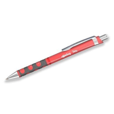 Rotring Golyóstoll, 0,8 mm, nyomógombos, tearózsa tolltest, ROTRING "Tikky", kék toll
