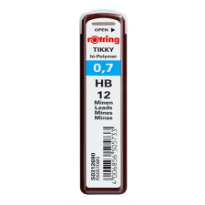 Rotring Grafitbél, HB, 0,7 mm, ROTRING nyomósirón, rotring betét