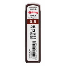 Rotring Grafitbél rotring 0,7mm 2b nyomósirón, rotring betét