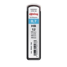Rotring Irónbél Rotring 0,7 HB nyomósirón, rotring betét