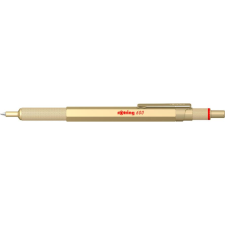 Rotring Kugelschreiber 600 Metallic-Gold M schwarz Geschenkbox (2183911) toll