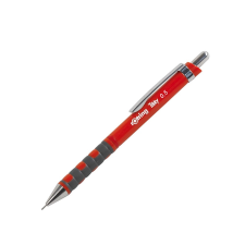 Rotring Nyomósirón 0,5mm, piros test, Rotring Tikky nyomósirón, rotring