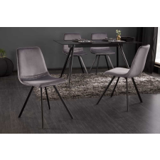 ROTTERDAM Stílusos szék Rotterdam Retro sötétszürke bútor