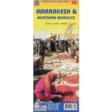 Rough Guide Marrakesh és Észak-Marokkó térkép - ITM térkép