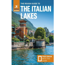 Rough Guide Olasz tavak útikönyv, Italian Lakes útikönyv Rough Guide angol 2022 utazás