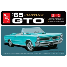 ROUND2 AMT 1/25 1965 Pontiac GTO autó modell makett