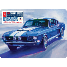ROUND2 AMT 1/25 1967 Shelby GT350 USPS bélyeg sportkocsi modell makett