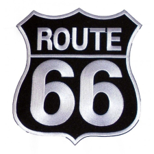  Route 66 hátfelvarró, nagyméretű ajándéktárgy