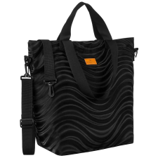 Rovicky shopper- Mintás- R-TZ15605-2462 BLACK-W05-Fekete- kézitáska és bőrönd