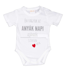 Rövid ujjú Anyák napi baba body kombidressz, body