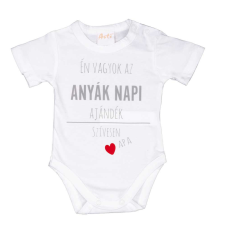 Rövid ujjú Anyák napi baba body kombidressz, body