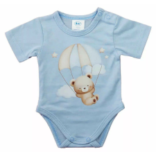 Rövid ujjú baba body kék maci (56) kombidressz, body
