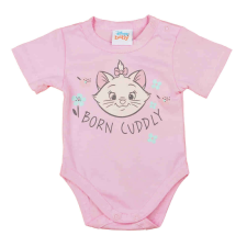 Rövid ujjú baba body Marie cica mintával - 74-es méret kombidressz, body