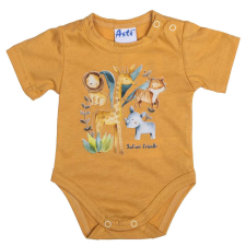 Rövid ujjú baba body Szafari mintával kombidressz, body