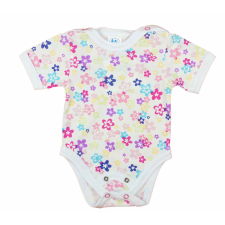 Rövid ujjú dupla patentos baba body kombidressz, body
