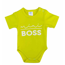  Rövid ujjú feliratos baba body kombidressz, body