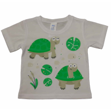  Rövid ujjú fiú póló Teknős mintával gyerek póló