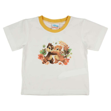  Rövid ujjú kisfiú póló Chip és Dale mintával