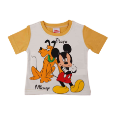  Rövid ujjú kisfiú póló Mickey egér és barátai mintával - 80-as méret