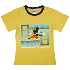  Rövid ujjú kisfiú póló Mickey egér mintával