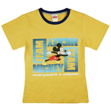 Rövid ujjú kisfiú póló Mickey egér mintával babapóló, ing